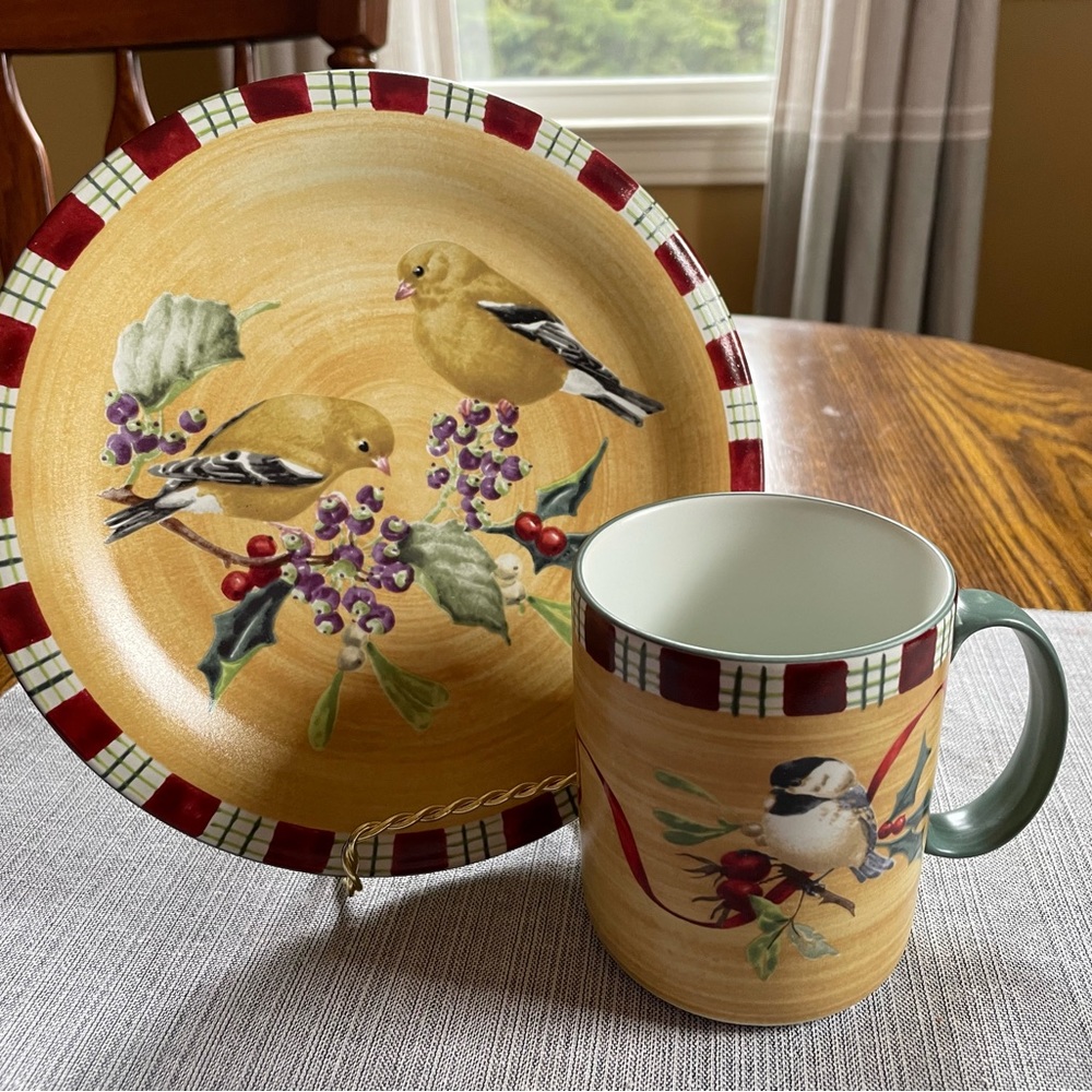 Lenox Winter Greetings Everyday Mug & Plate